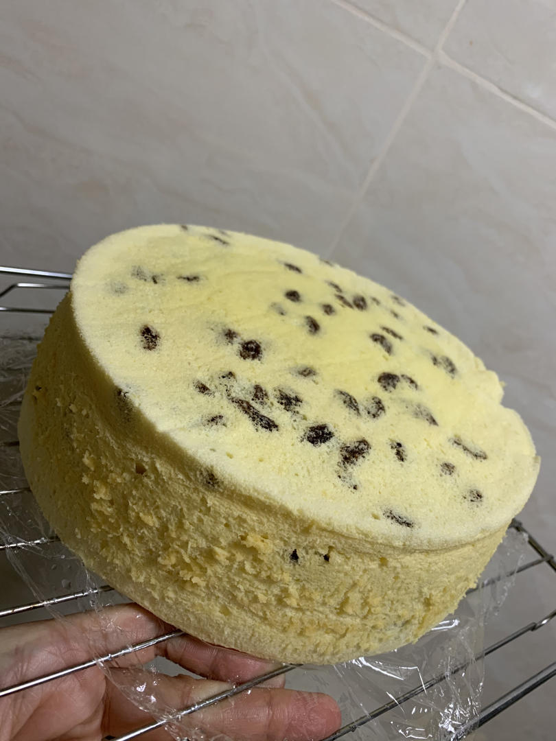 经典戚风——拜拜蛋糕（中空、圆模均可）