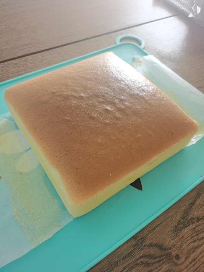 8寸方形蛋糕(烫面版)的做法