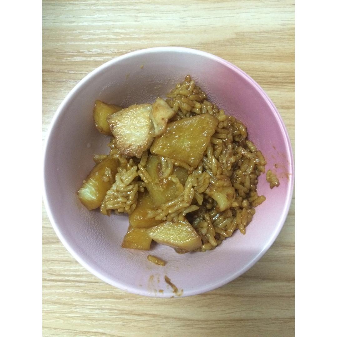 土豆焖饭（电饭锅版）