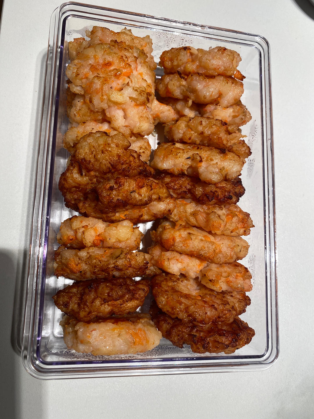 家常菜香煎虾饼