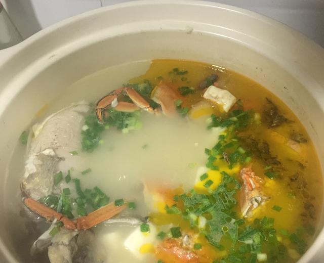 螃蟹鲫鱼汤的做法