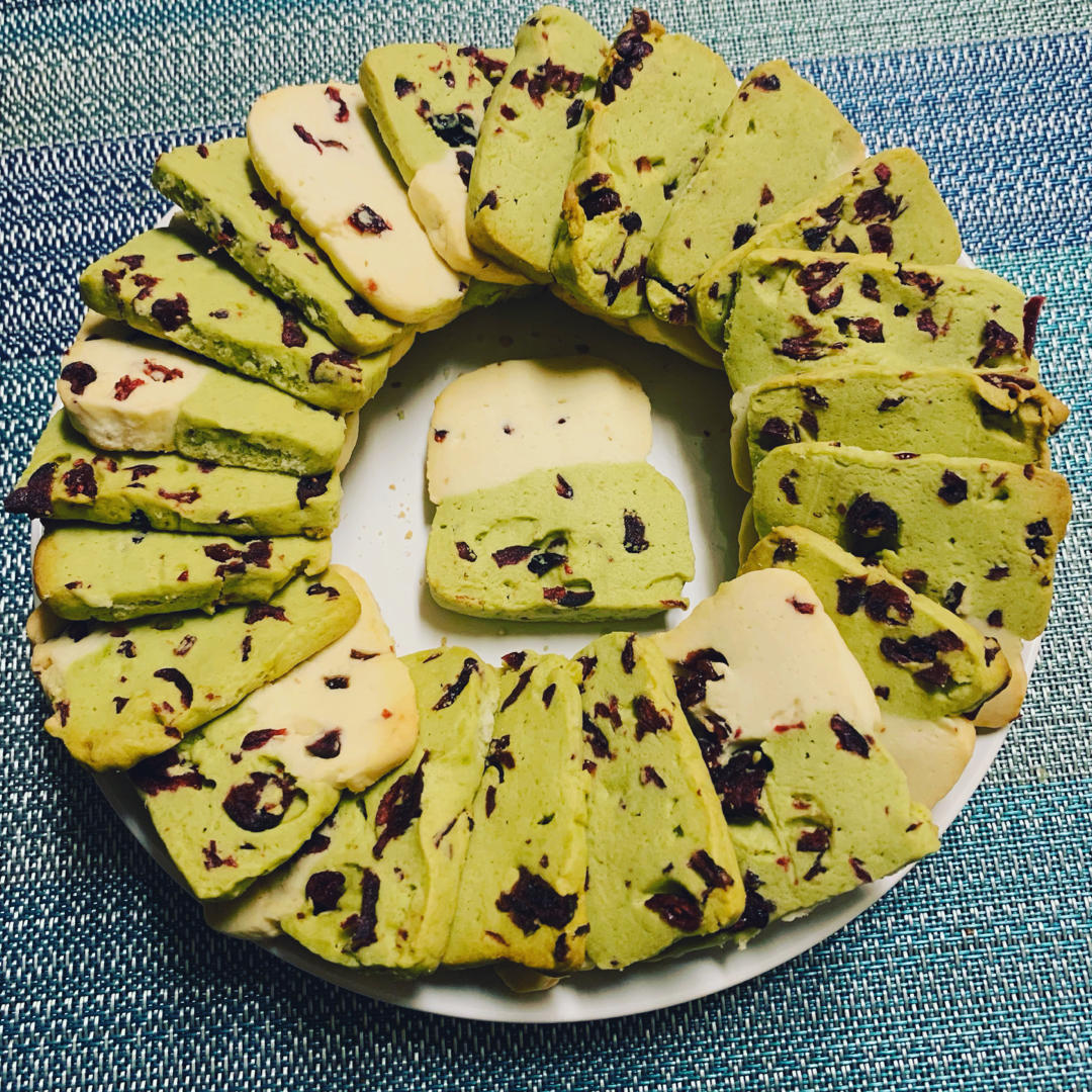 双色蔓越莓饼干