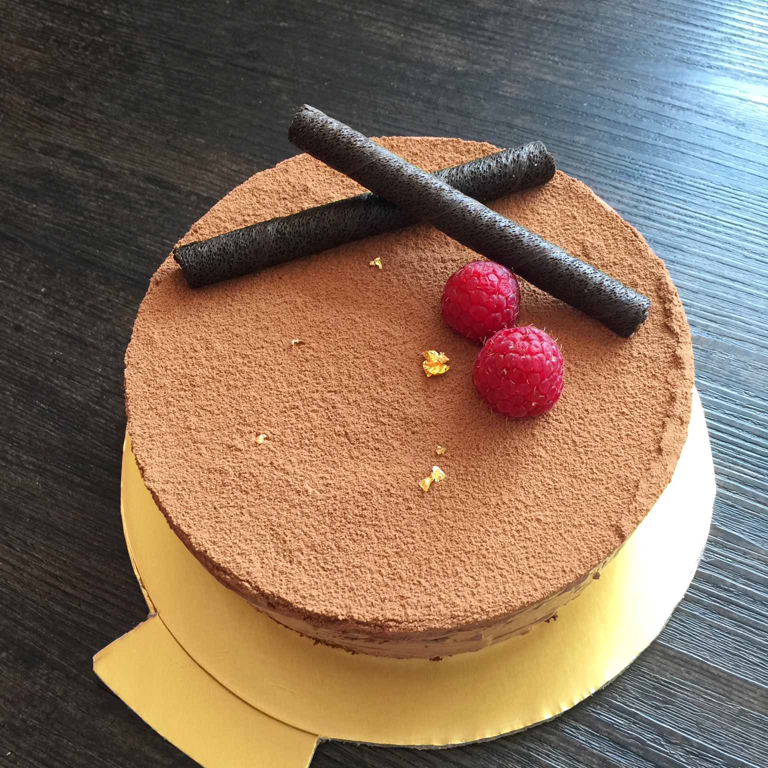 顶端星级般享受★挑逗你的胃觉---『巧克力芭菲蛋糕』