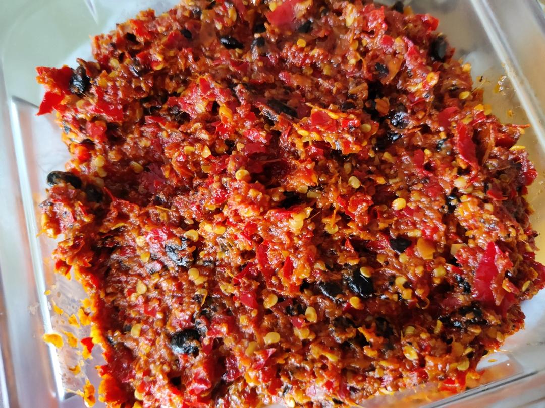 自制豆豉辣椒酱