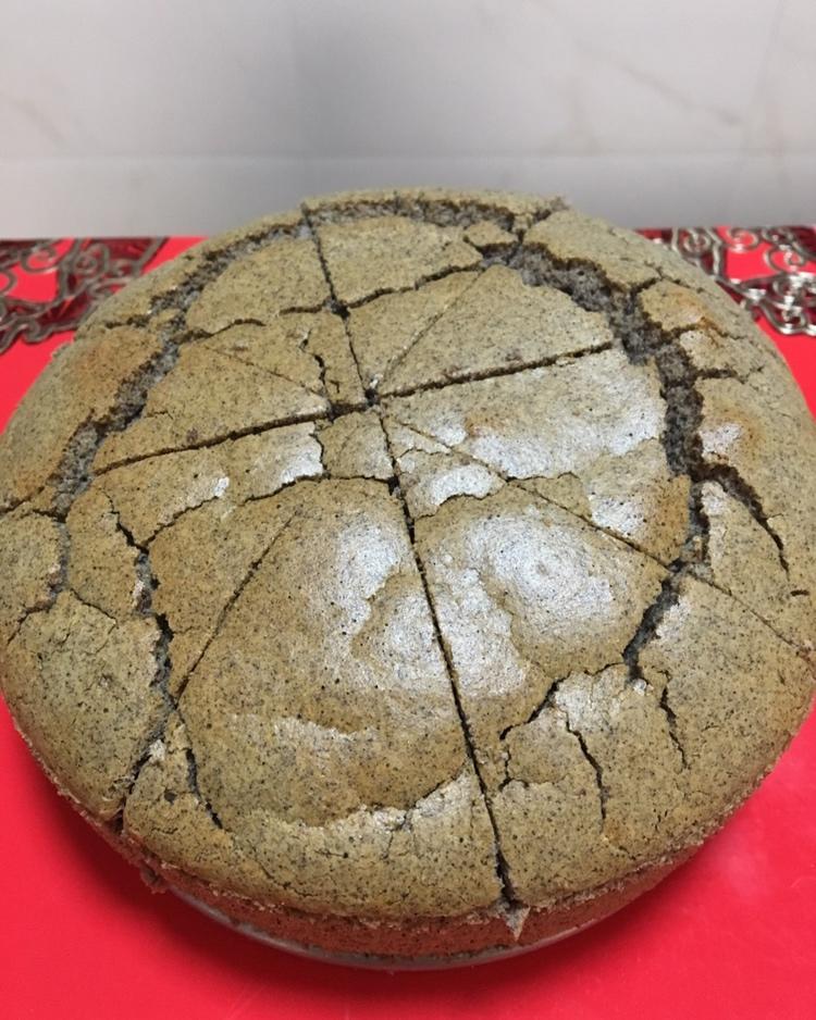 黑米糕（蒸和烤的PK）
