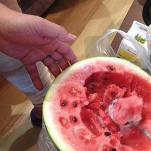 超简单酸奶西瓜（夏日消暑必备）的做法 步骤5