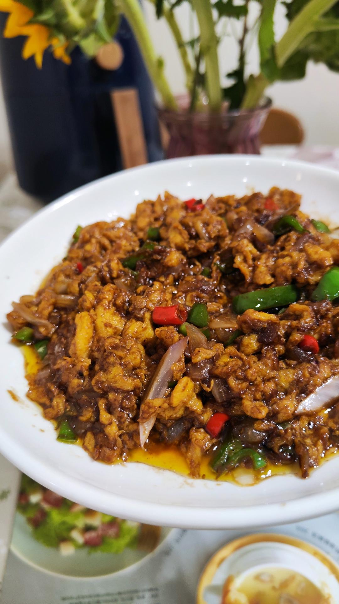 鸡蛋酱❗️超下饭鸡蛋炸酱（拌面必备）做法简单