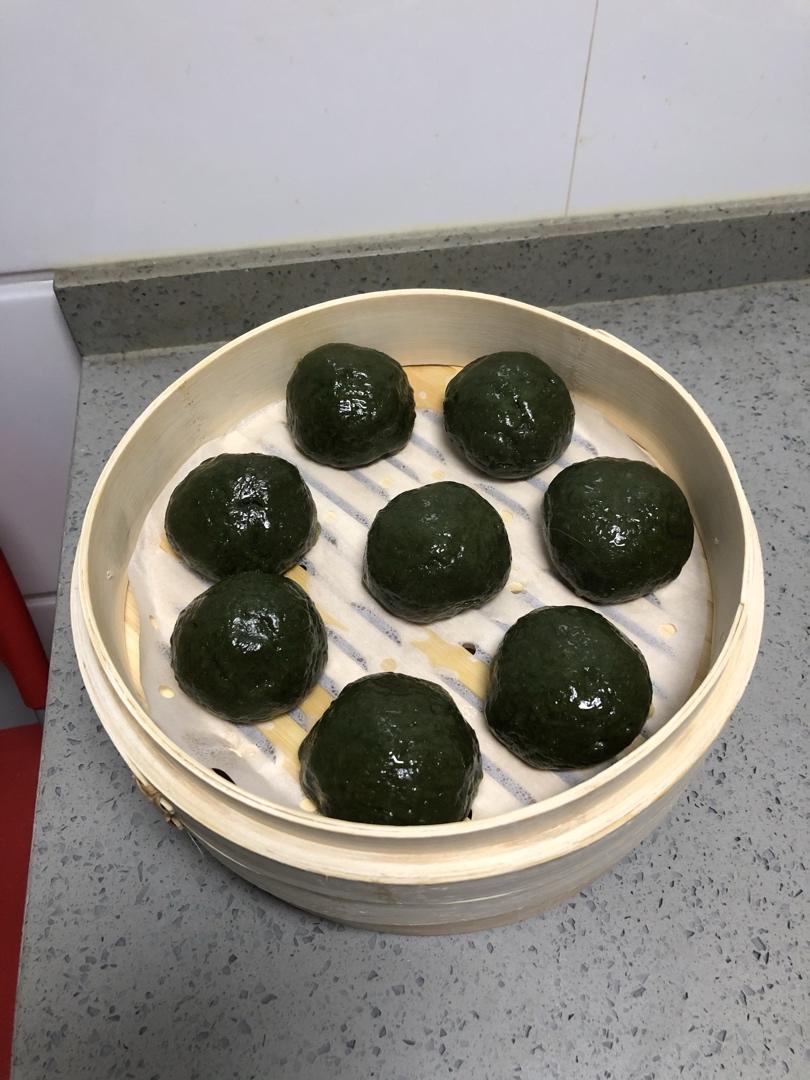 《Tinrry+》咸蛋黄肉松青团+红豆沙青团