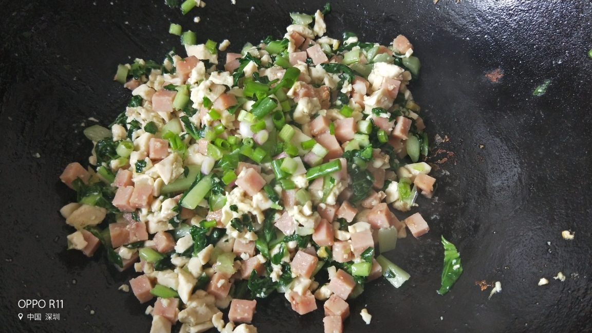 青菜碎豆腐的做法 步骤10