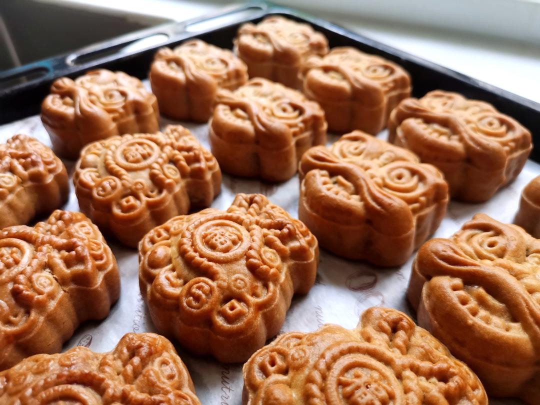 史上巨好吃广式五仁月饼（并致谢苏长歌）