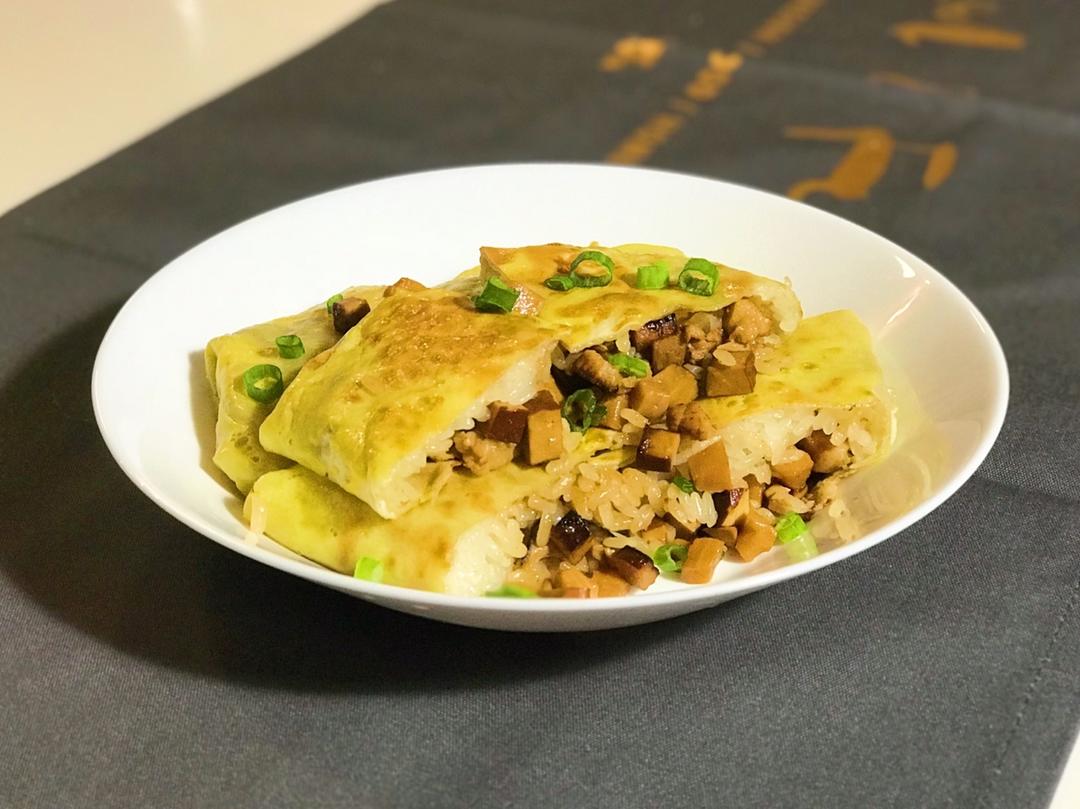 nita19做的湖北牛肉三鲜豆皮