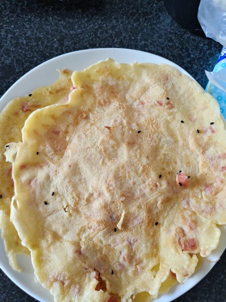 【牛奶鸡蛋早餐软饼】的做法