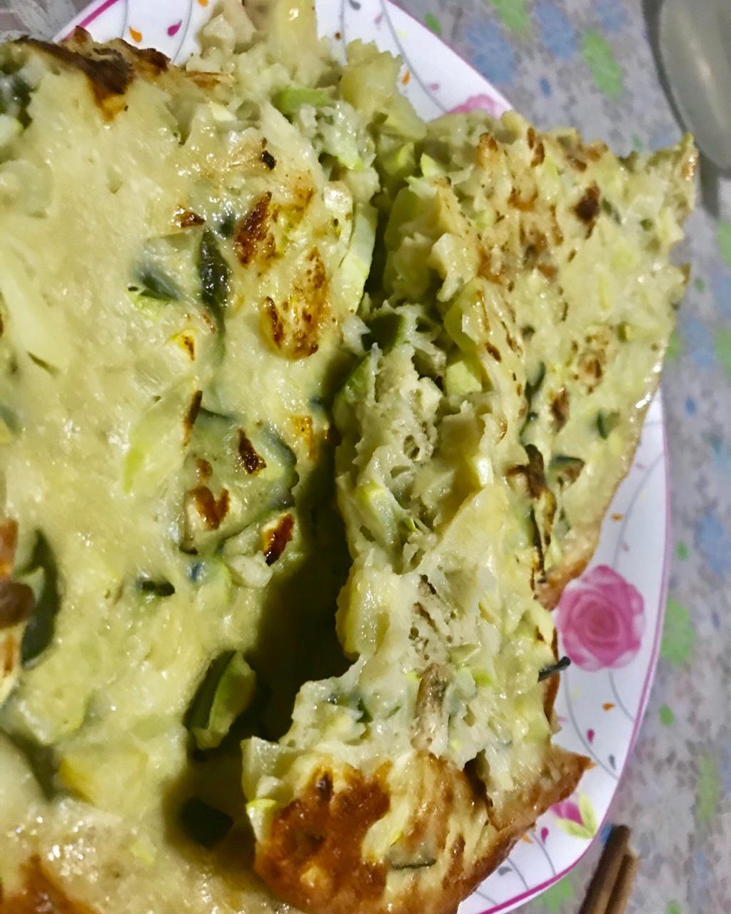 西葫芦鸡蛋饼