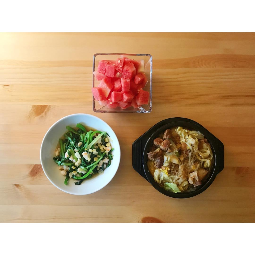 猪肉白菜炖粉条