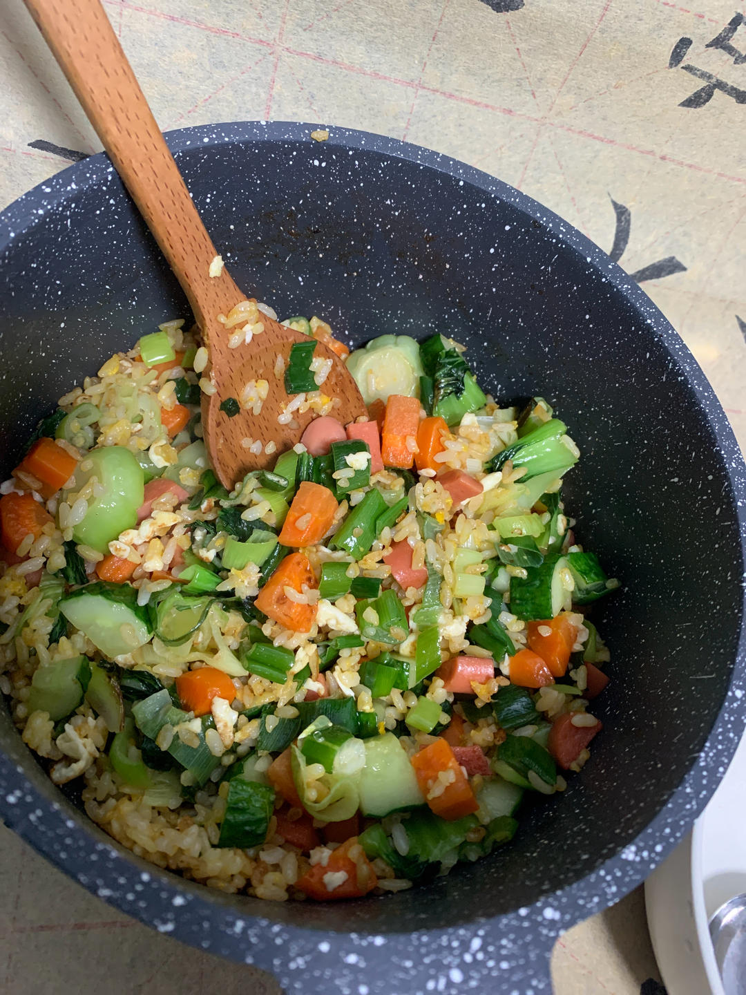炒米饭蛋炒饭二十分钟快手家常