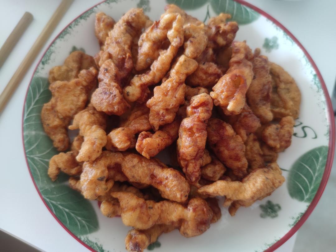 鸡胸肉神仙吃法🔥好吃到爆炸的小酥肉条