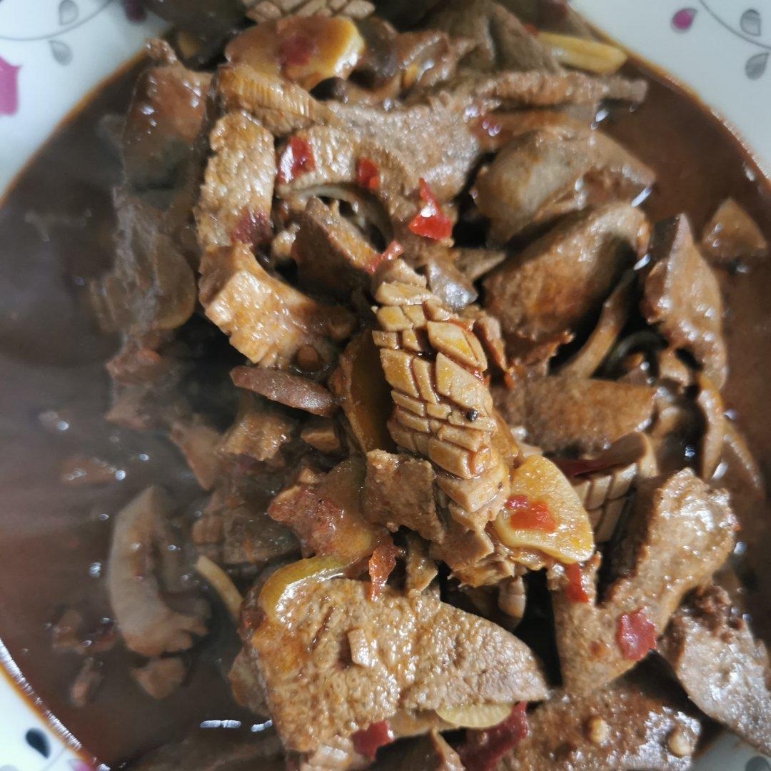 爆炒猪肝（腰花）