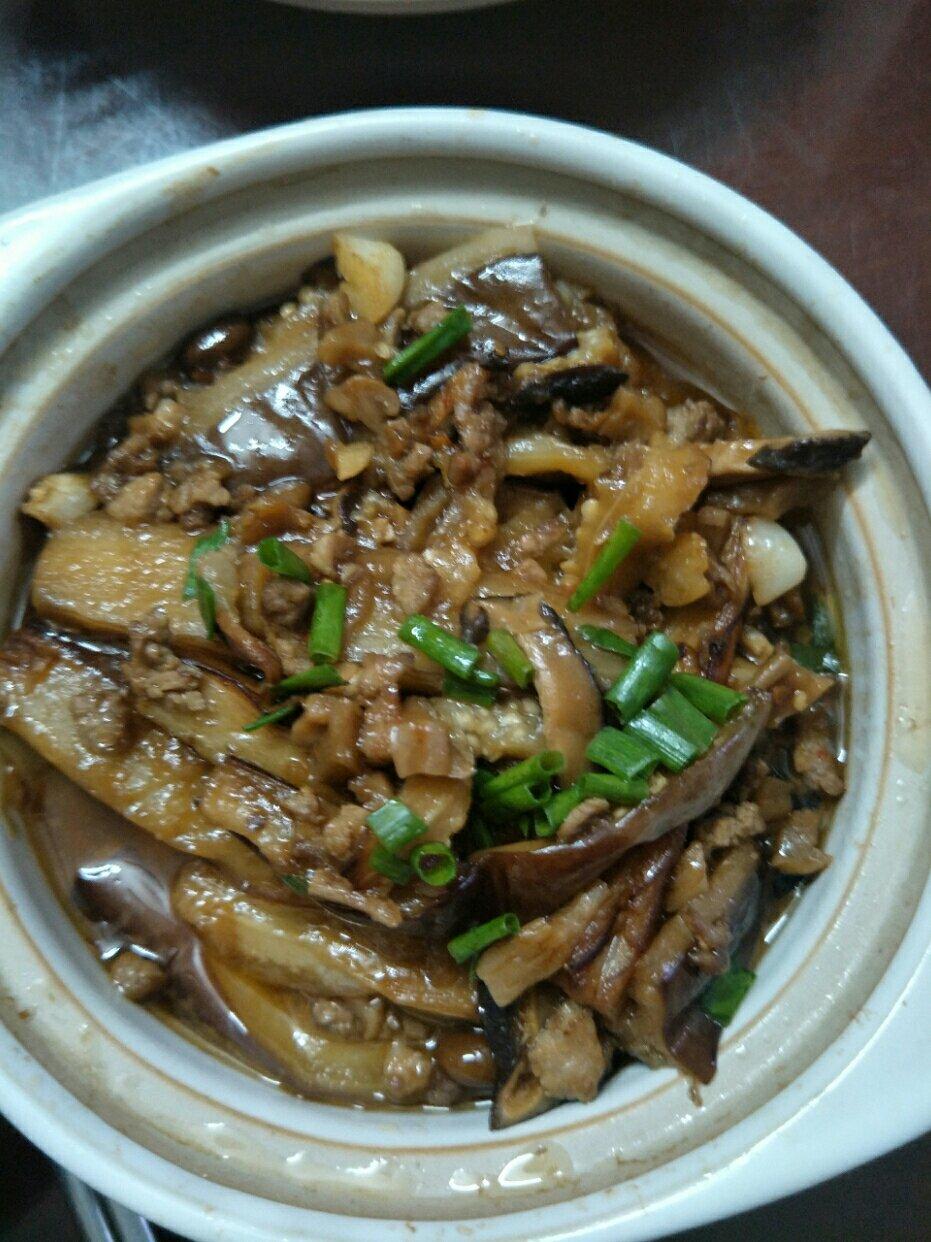 肉末茄子煲
