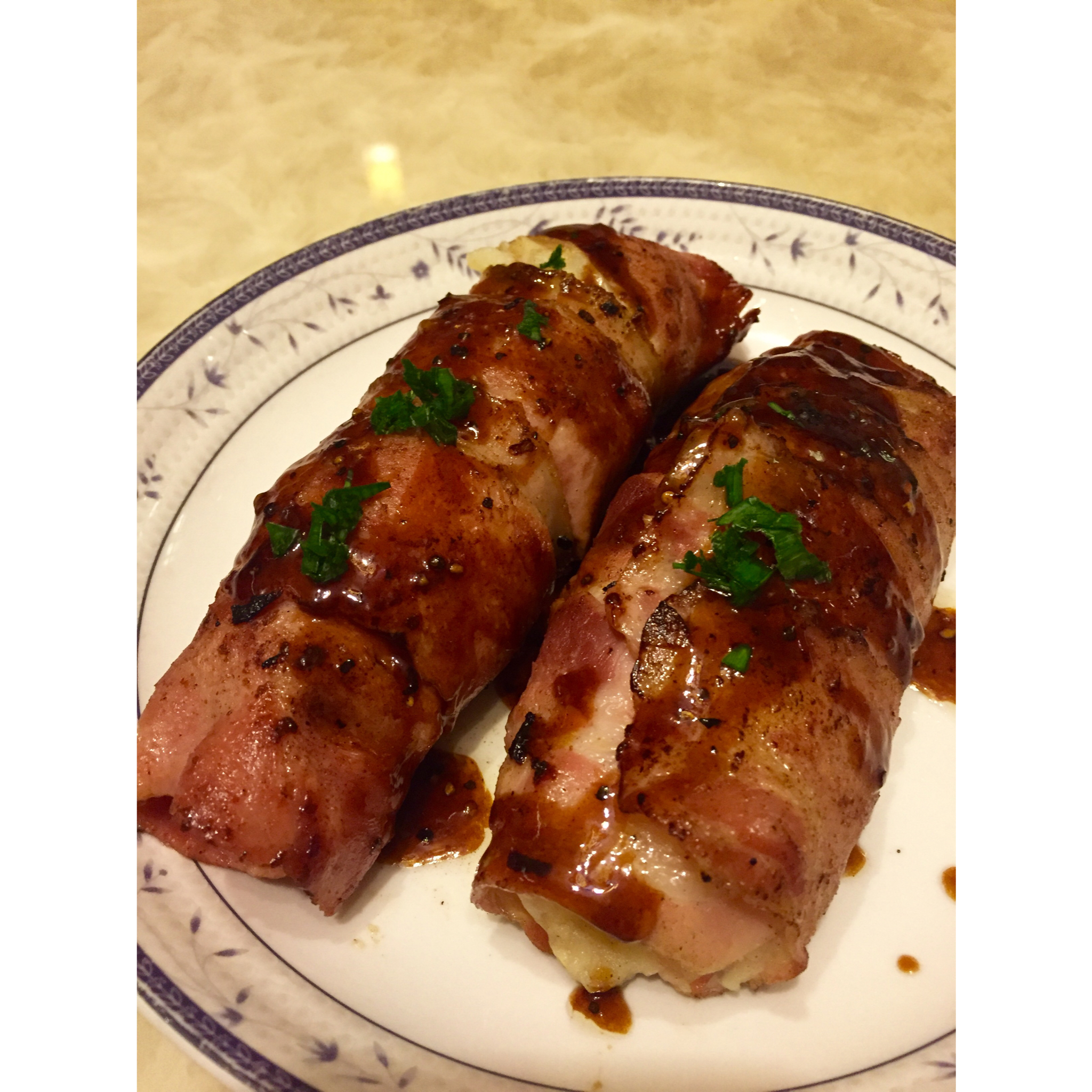 《食戟之灵》土豆培根烤肉