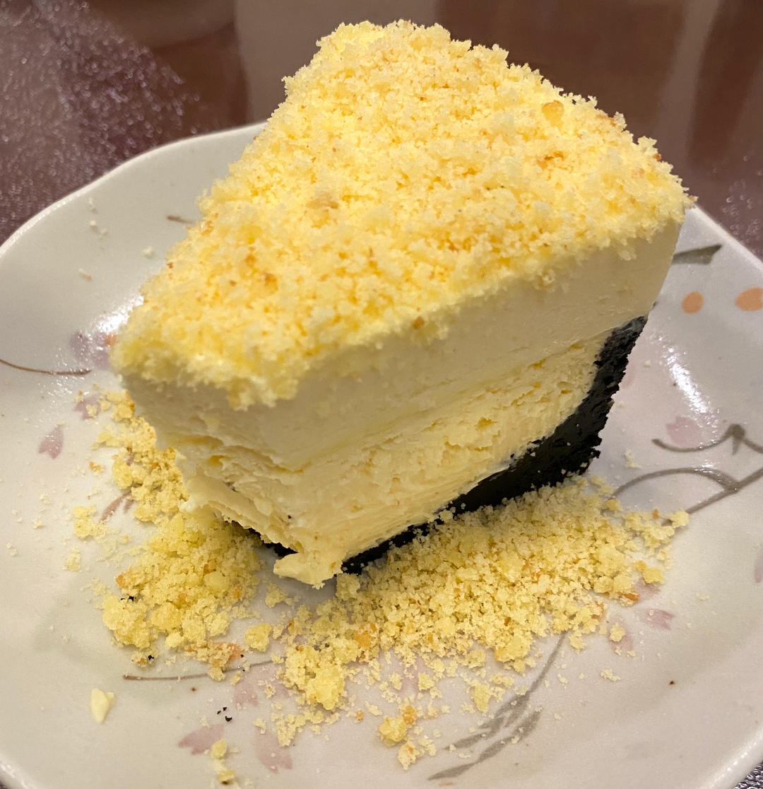 ㊙️🔥慕斯遇上重乳酪‼️好吃到爆双层芝士蛋糕
