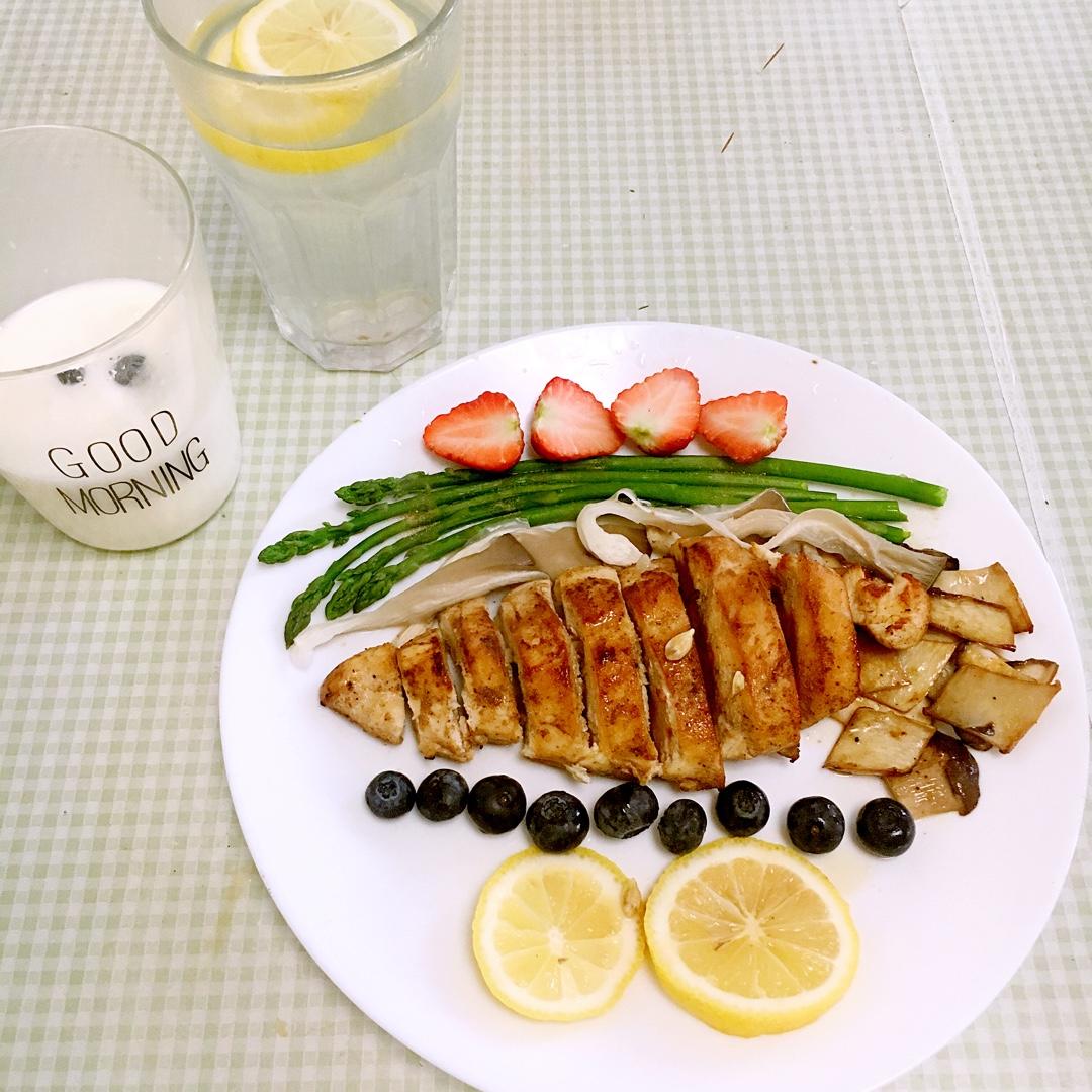 烤鸡胸肉（减肥食）