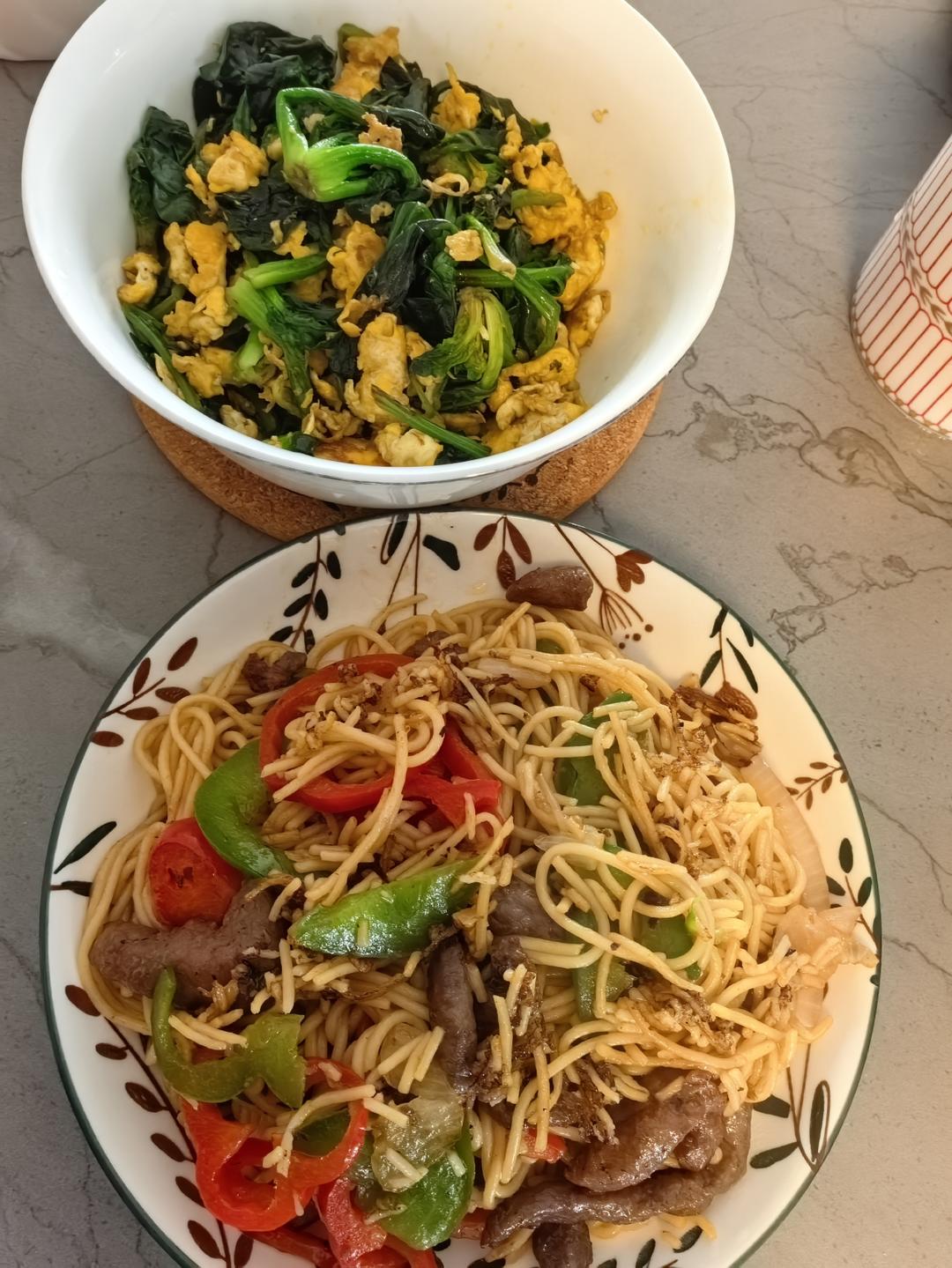 味道不输西餐厅的黑椒牛柳意面