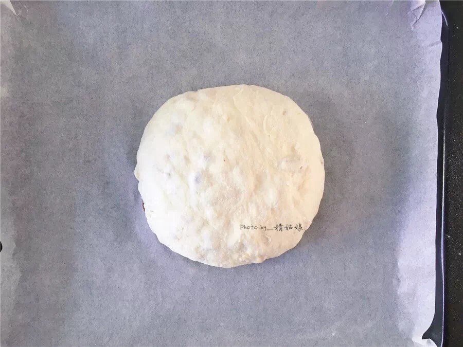 不用揉面的面包—免揉果干欧包的做法 步骤6
