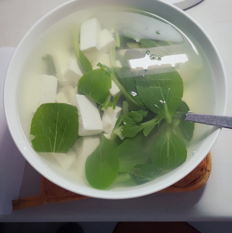 青菜豆腐汤