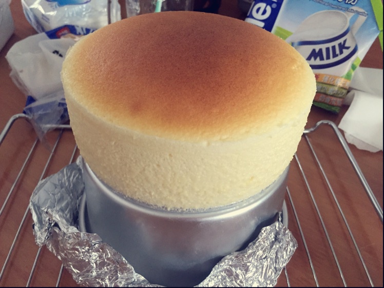 轻乳酪芝士蛋糕6寸#皮黑森林#