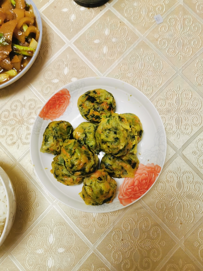 减脂餐—蔬菜丸子的做法