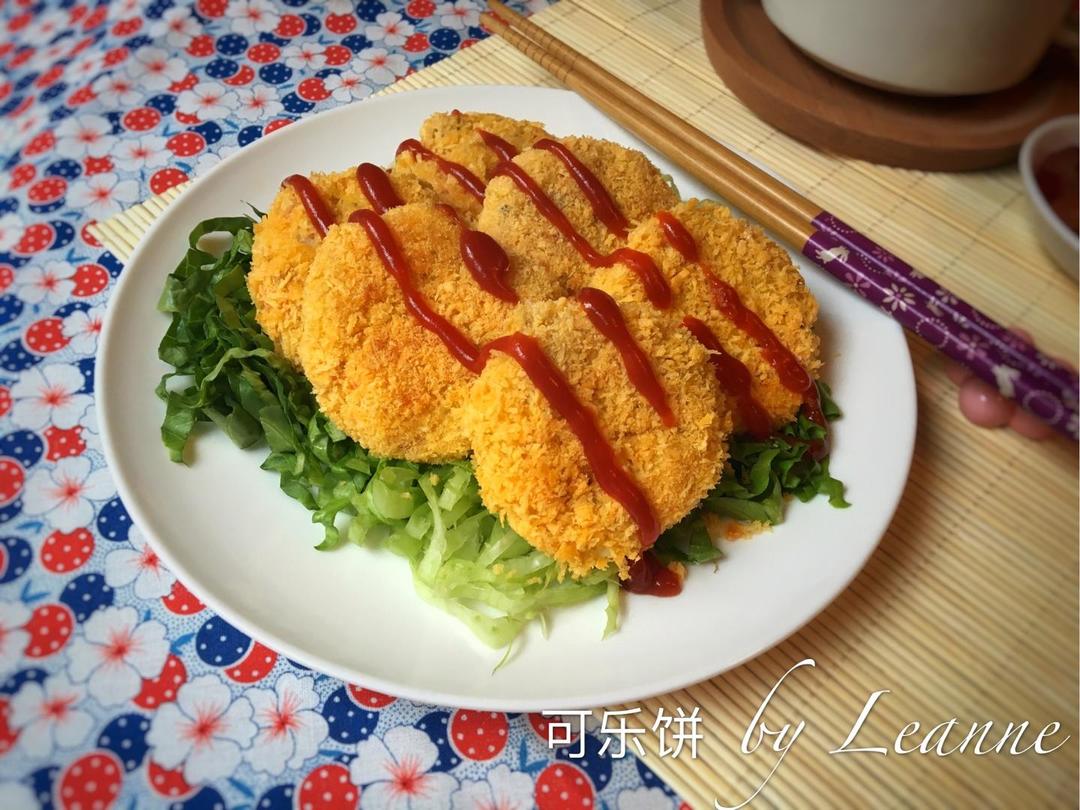 烤箱版健康日式土豆可乐饼