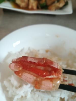 【紫苏炒大海虾】的做法 步骤8