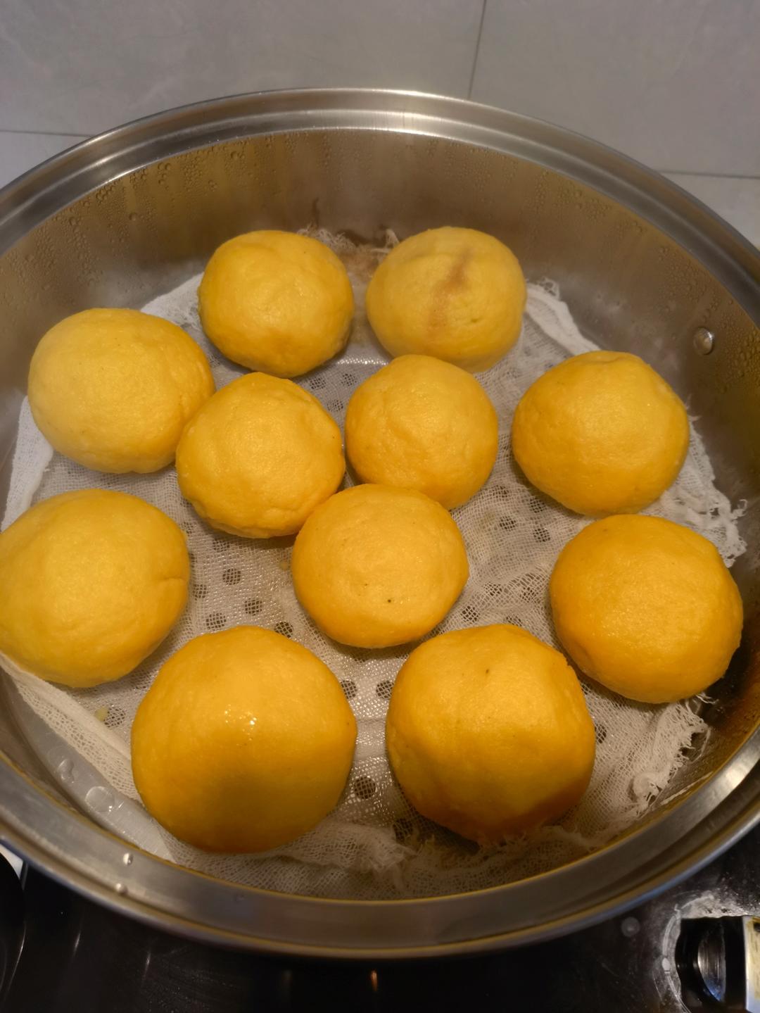 纯玉米面窝窝头(烫面.不发酵)