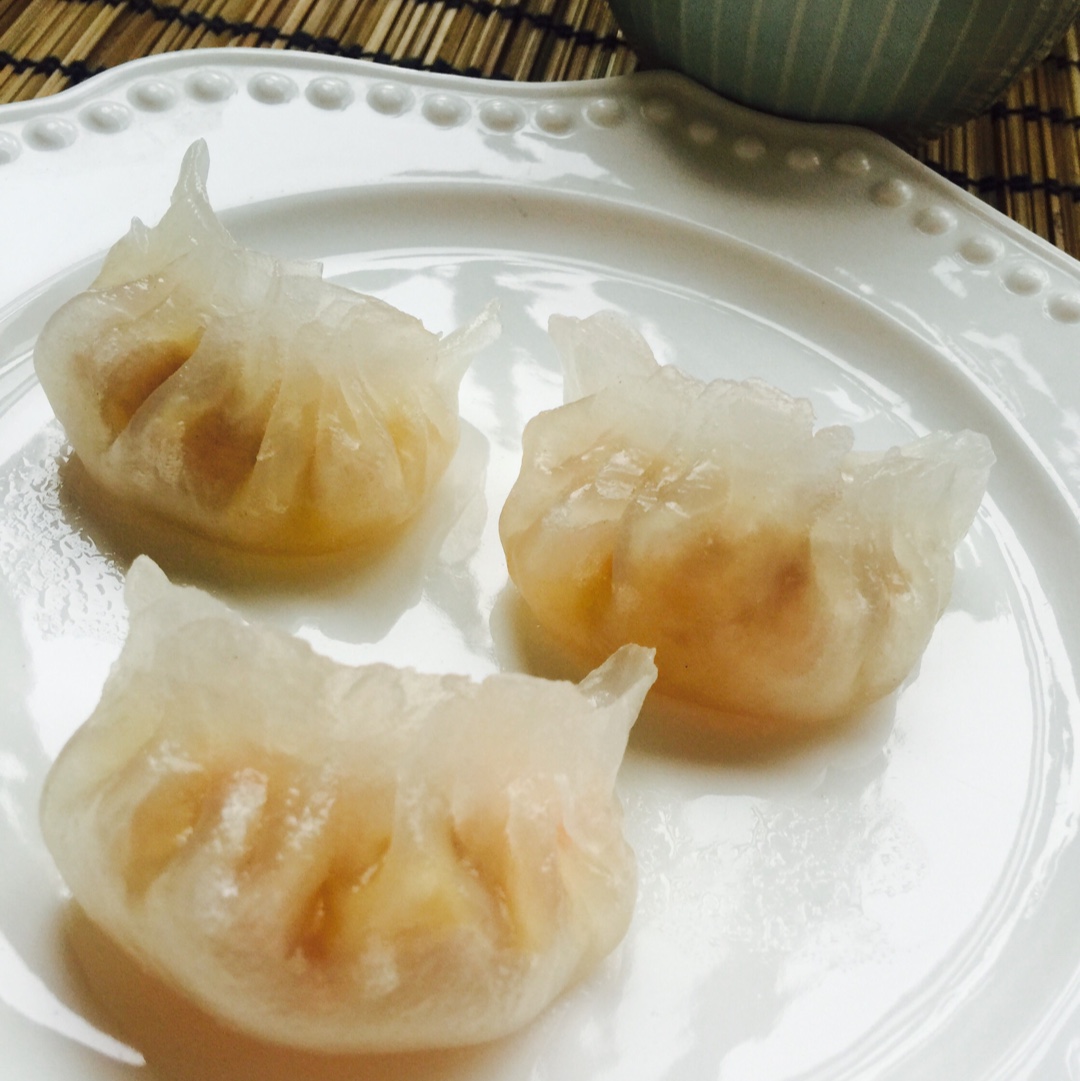 弯梳虾饺