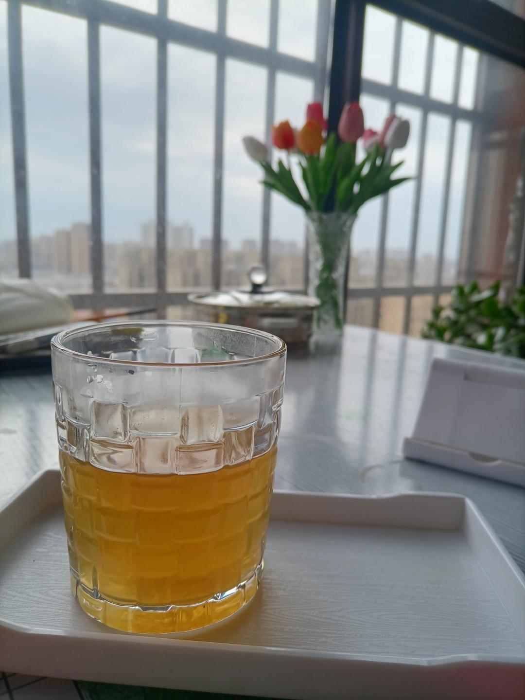 鲜橙苹果茶🍵