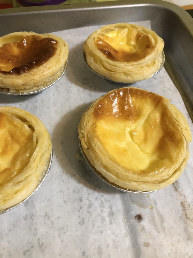 简单又好吃的葡式蛋挞（6个量）