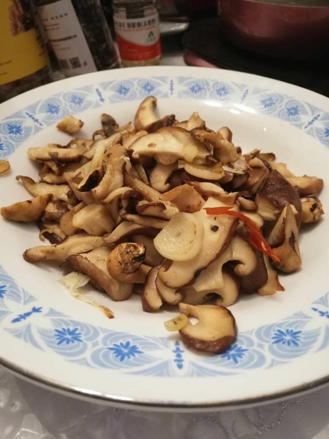干煸香菇