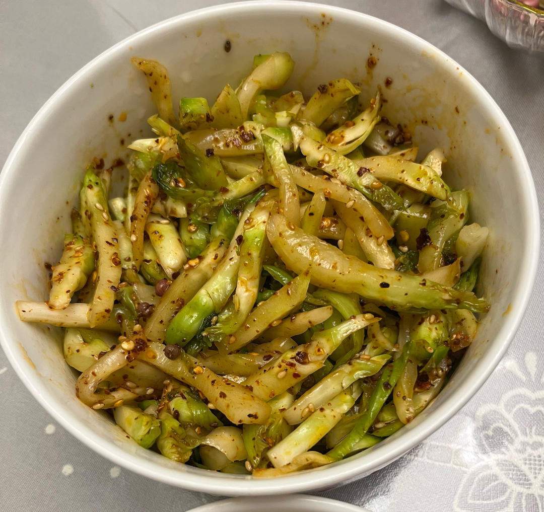腌拌儿菜(脆爽麻辣)