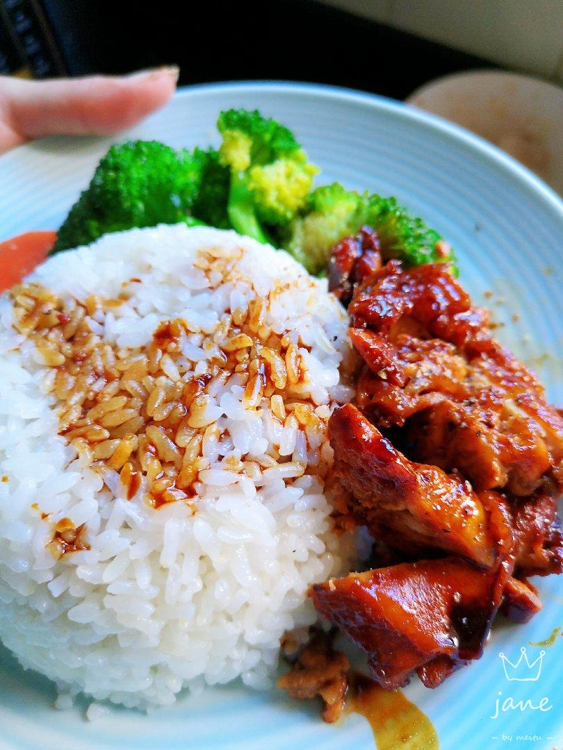 照烧鸡腿饭