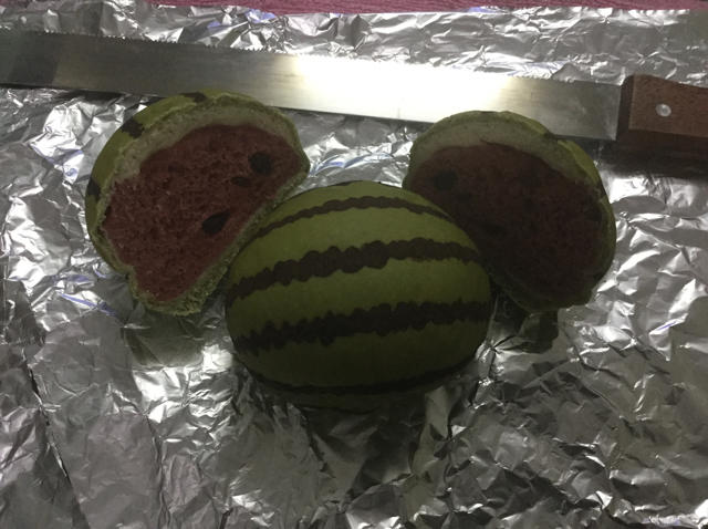 西瓜面包