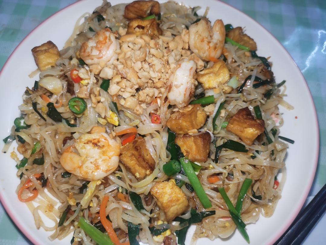 炒金边粉 Pad Thai