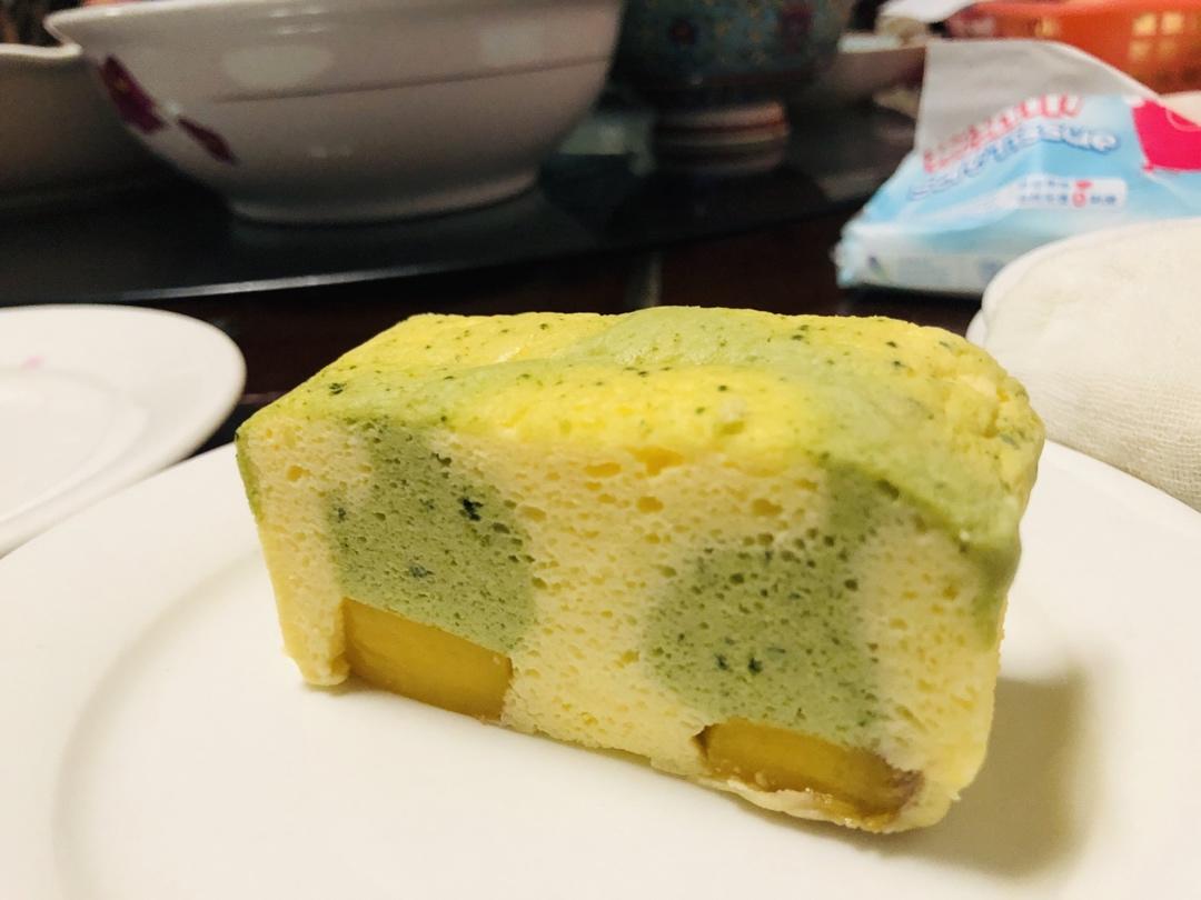 抹茶轻芝士cake