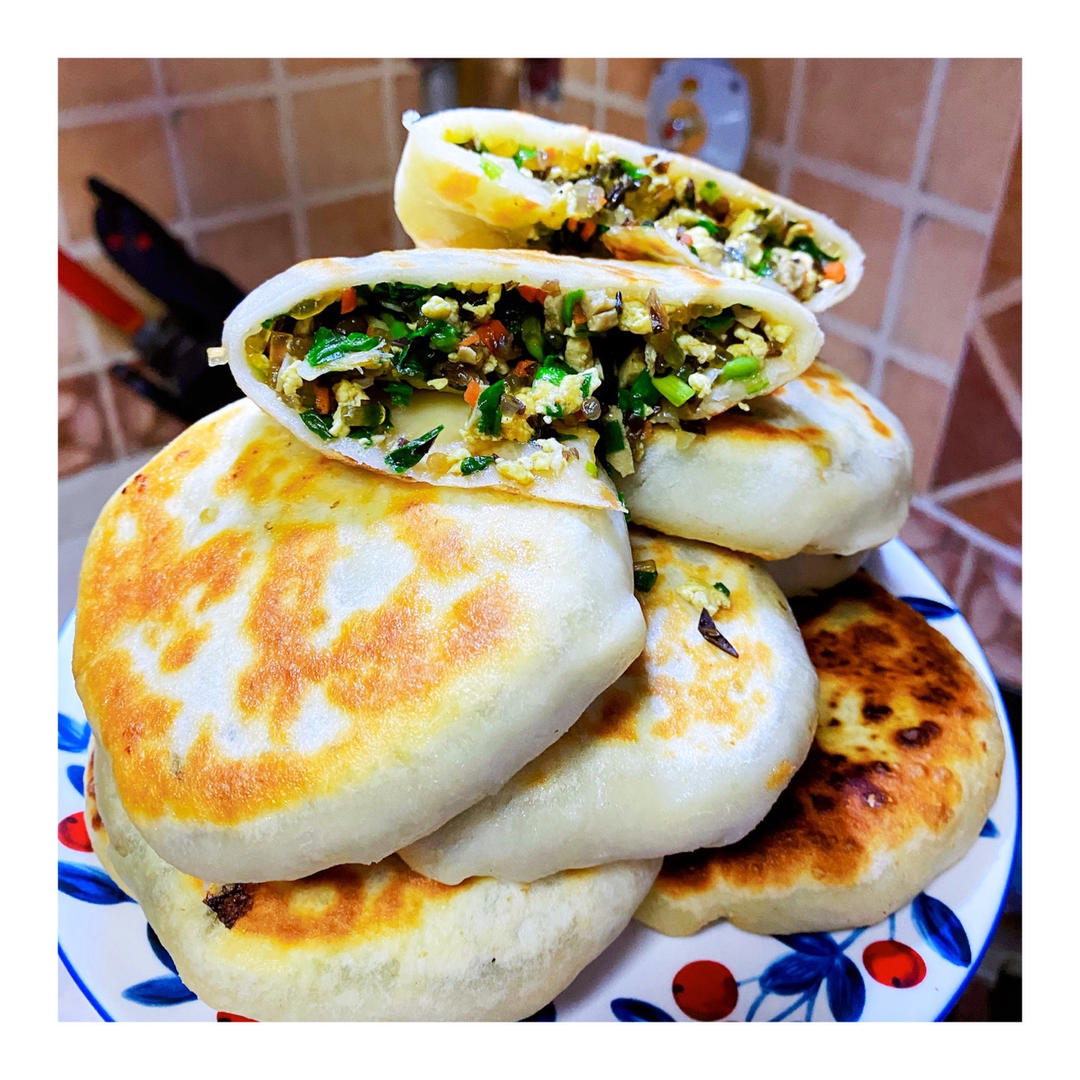 不一样的韭菜盒子（馅饼）
