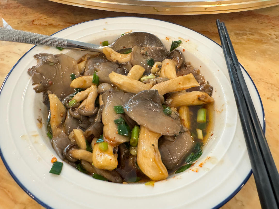 拌一盘光一盘‼️好吃到无法停下来的节奏😋😋凉拌平菇