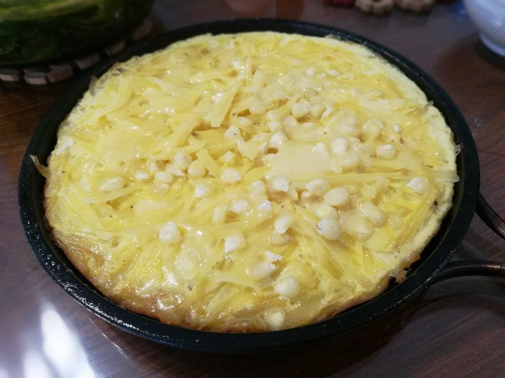 土豆丝什锦蛋饼