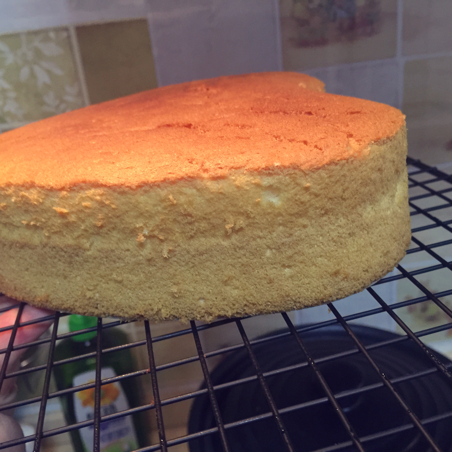 戚风蛋糕 8寸心型模