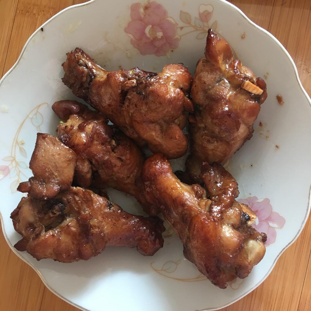 蒜香烤鸡翅根
