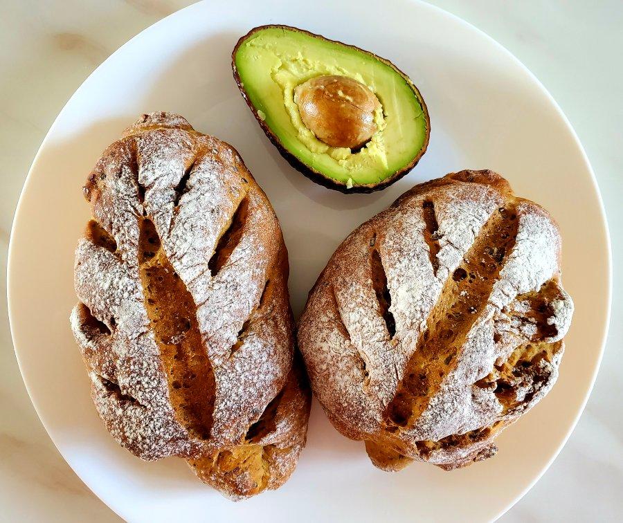 全麦红糖桂圆软欧包