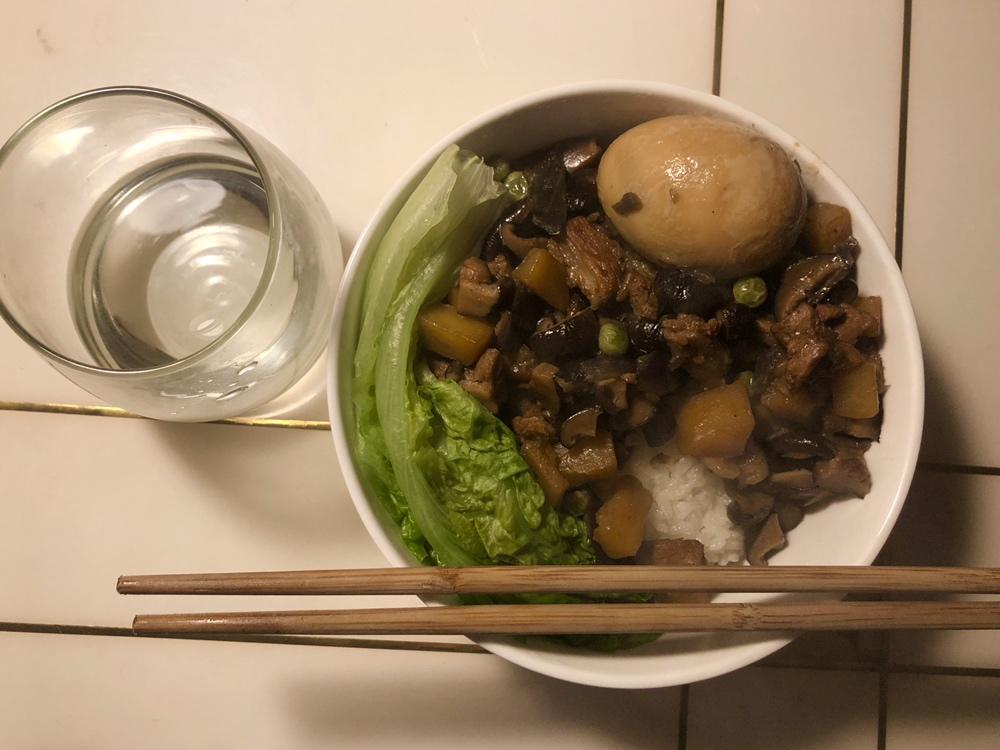 台式卤肉饭