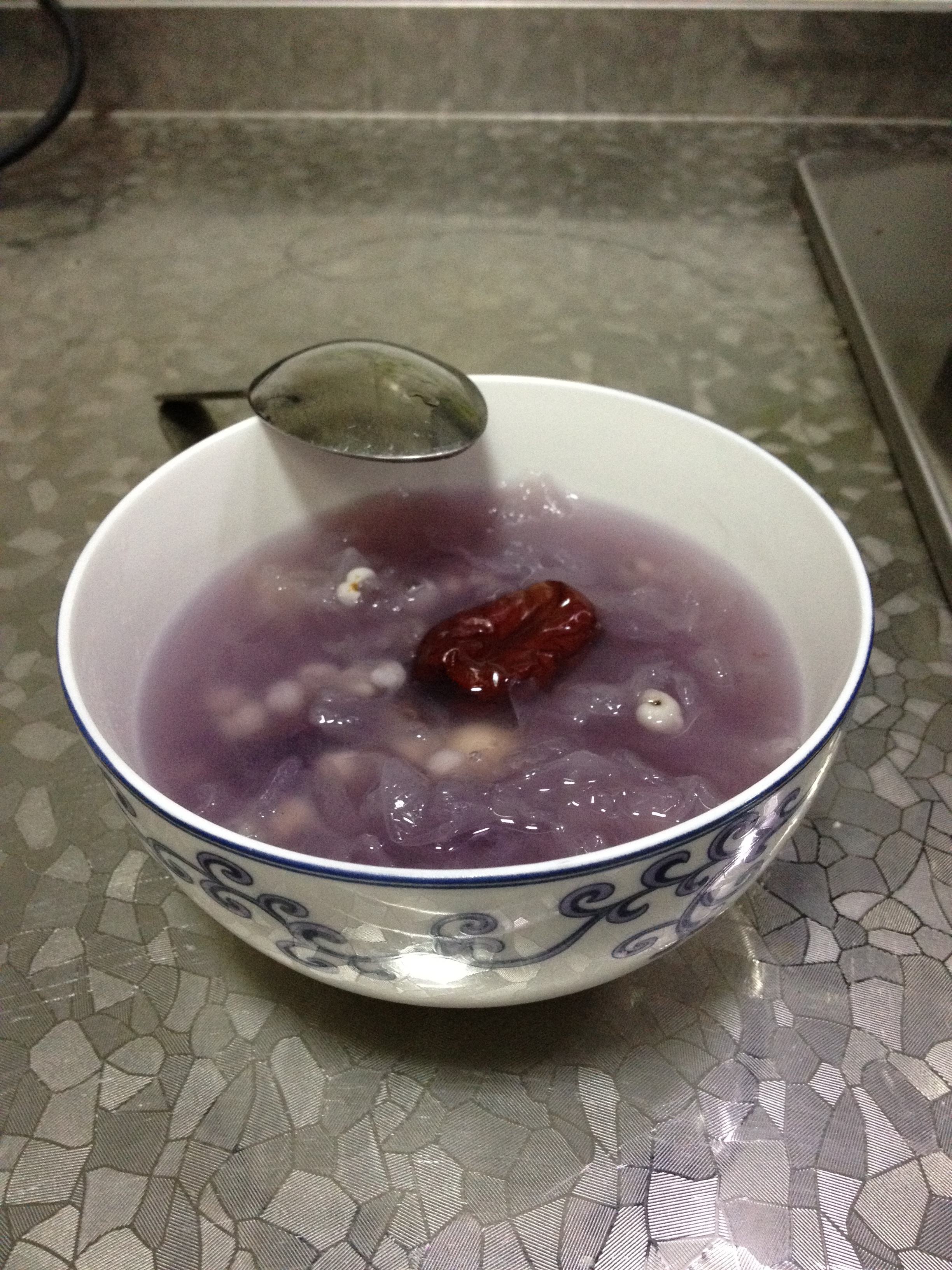 紫薯银耳汤